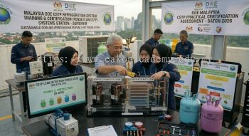CSTP refrigerant leak detection training Malaysia