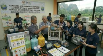 DOE CSTP refrigerant management course Malaysia