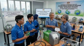 refrigerant CSTP certification Malaysia DOE