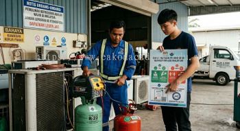 DOE refrigerant handling legal requirements Malaysia