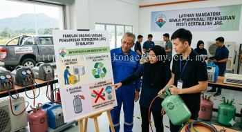 JAS refrigerant handling legal requirements Malaysia
