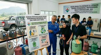 legal requirements for refrigerant handling Malaysia DOE