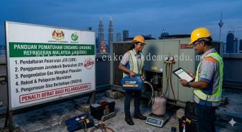ozone refrigerant legal requirements Malaysia DOE