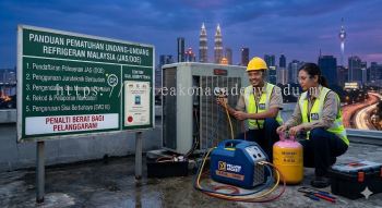 refrigerant handling certification legal requirements Malaysia