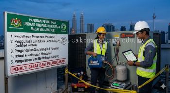 refrigerant recovery legal requirements Malaysia