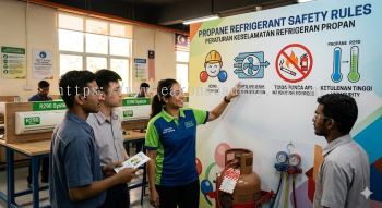 propane refrigerant safety rules