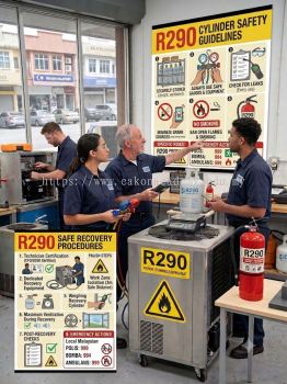 R290 cylinder safety guidelines
