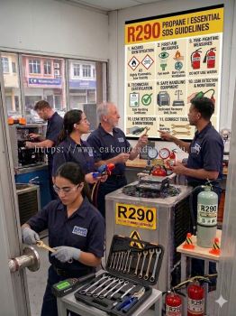 R290 refrigeration system safety