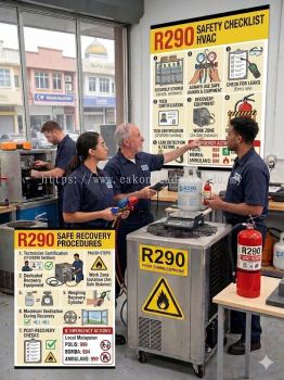 R290 safety checklist HVAC