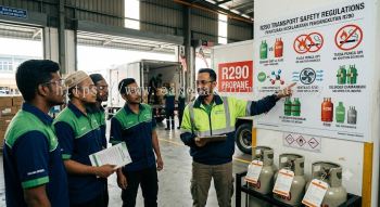 R290 transport safety regulations