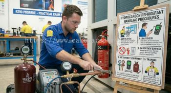 hydrocarbon refrigerant handling procedures