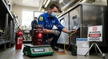 propane refrigerant charging procedure
