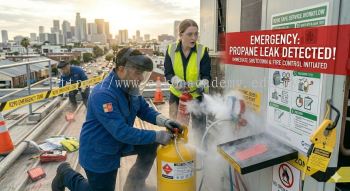 propane refrigerant emergency handling procedure