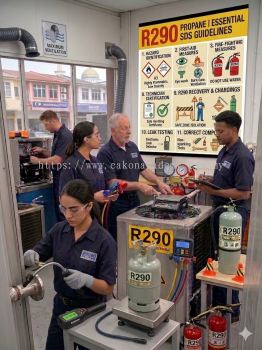 propane refrigerant handling procedures