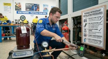 propane refrigerant servicing procedures