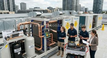 R290 building cooling systems