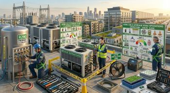 R290 cold storage HVAC systems