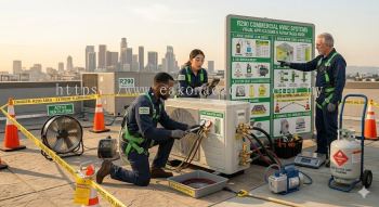 R290 commercial HVAC systems