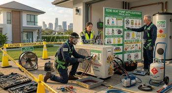 R290 heat pump applications