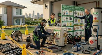 R290 in residential HVAC systems