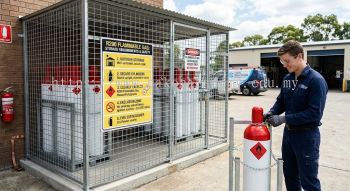 R290 flammable gas storage requirements
