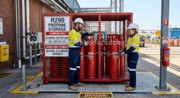 R290 industrial refrigerant storage requirements