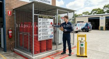 R290 refrigerant storage checklist