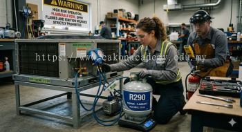 propane refrigerant charging procedure