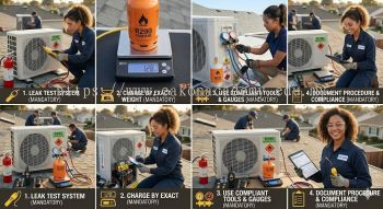 R290 charging compliance standards