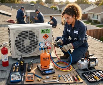 R290 charging tools and equipment