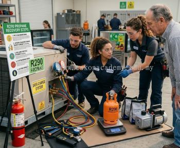 propane refrigerant recovery steps