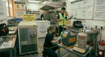 R290 industrial refrigerant recovery