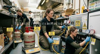 R290 recovery machine procedures