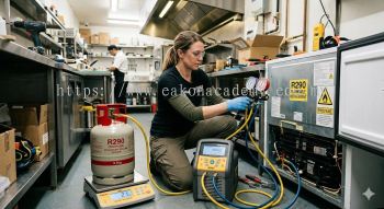 R290 refrigerant reclaim process