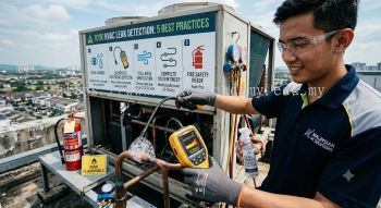 R290 HVAC leak detection best practices