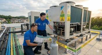 R290 commercial HVAC installation