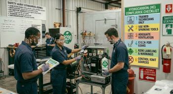 hydrocarbon refrigerant compliance checklist