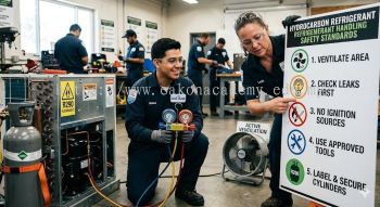 hydrocarbon refrigerant handling safety standards