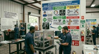 hydrocarbon refrigerant OSHA safety standards
