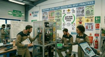 propane refrigerant servicing best practices
