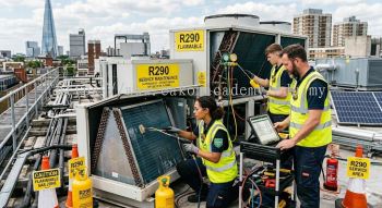 R290 evaporator and condenser maintenance