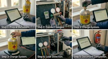 R290 maintenance step by step