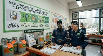 R290 refrigerant documentation compliance