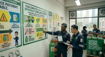 R290 eco-friendly refrigerant compliance
