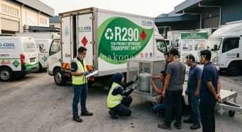 R290 eco-friendly refrigerant transport safety