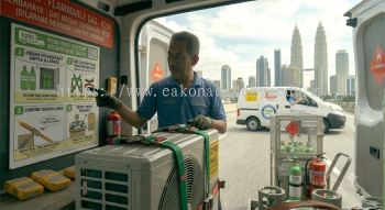 R290 HVAC system transport safety