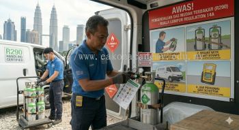 R290 refrigerant handling during transport