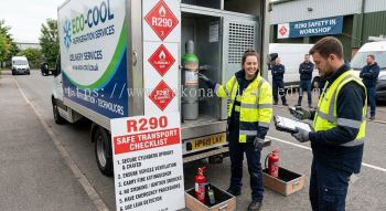 R290 refrigerant road transport safety