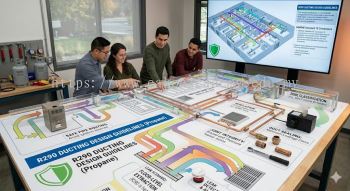propane refrigerant ducting design guidelines
