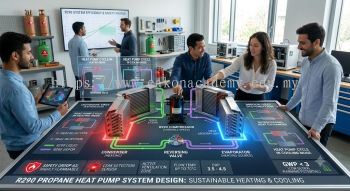 propane refrigerant heat pump system design
